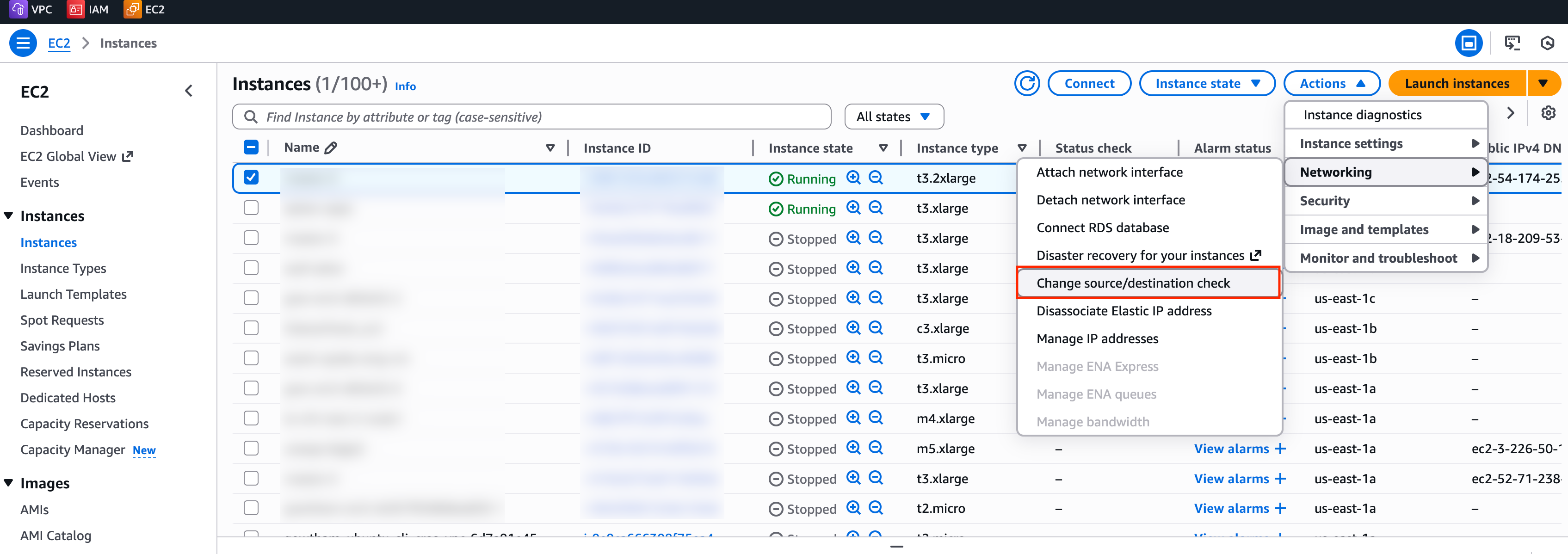 Figure: EC2 Instance Networking
