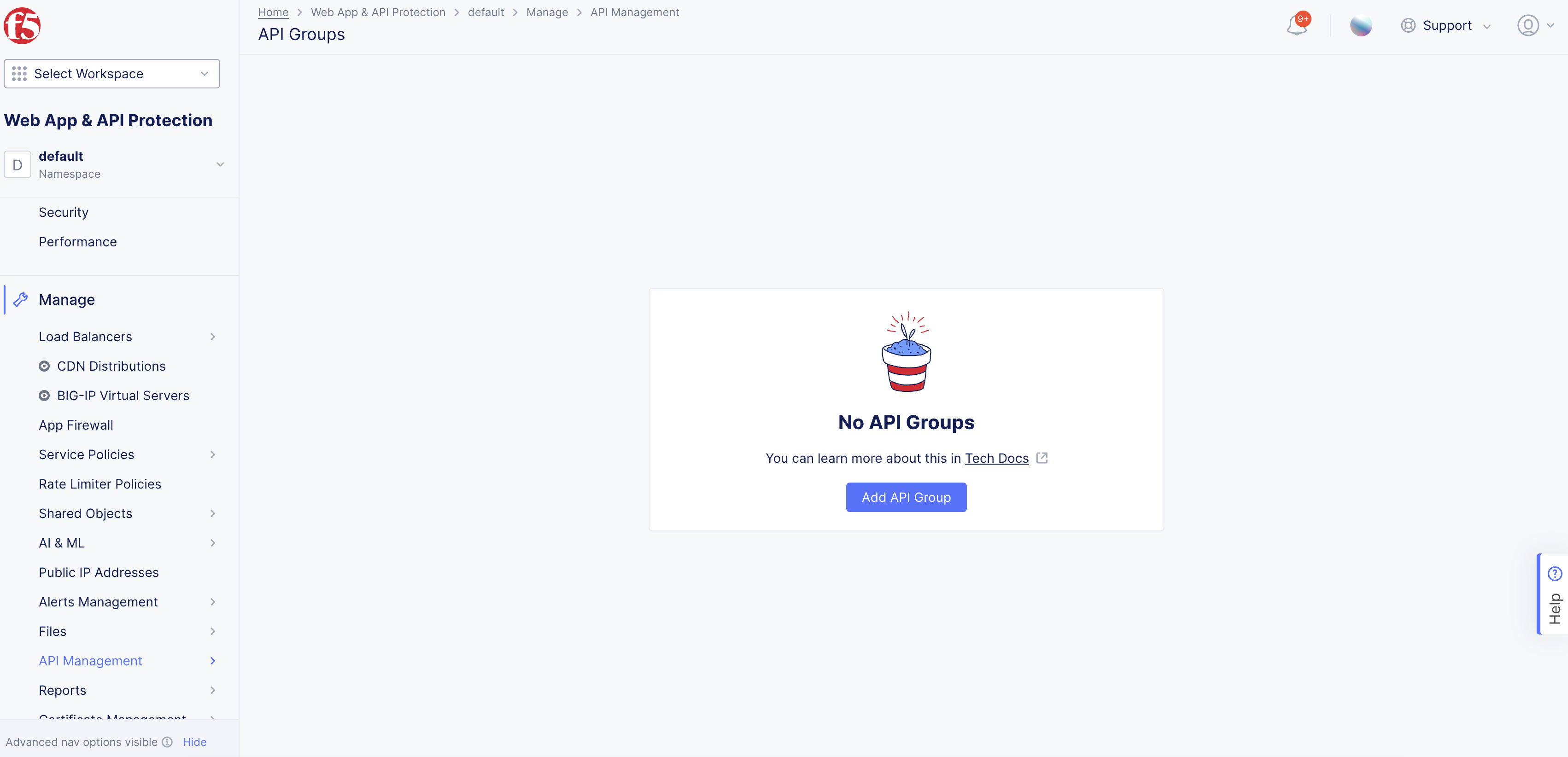 Figure: Create API Groups